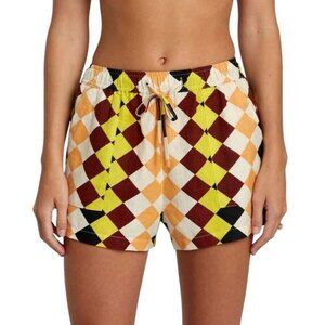 RVCA‎ x Greenpacha Womens Size S (8) Cusco Linen Blend Shorts NWT